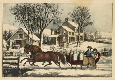 Winter Morning in the Country, 1873 by Nathaniel Currier